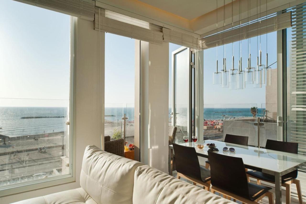 Beach And Sunset Panorama Apartment By Sea N' Rent 텔아비브 외부 사진